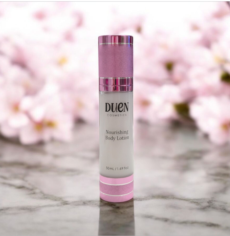 DUEN COSMETICS | Nourishing Vanilla Bean Body Lotion - 50 ml Airless Pump