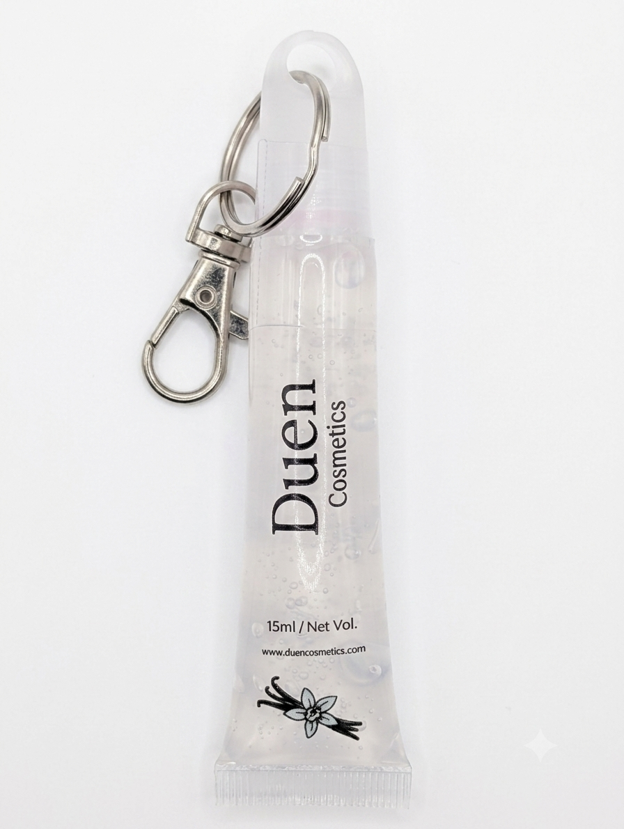Color changing lipgloss stain +keychain
