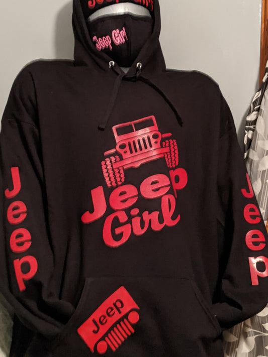 Jeep Girl hoodies