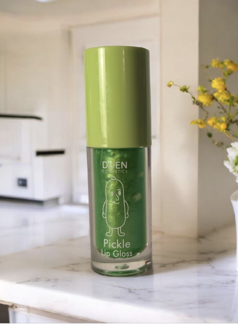Duen Cosmetics Pickle Flavored Lip Gloss - Clear Shine.