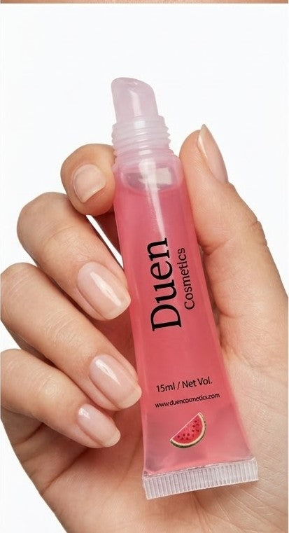 Watermelon lip gloss 15 ml squeeze tube+ Keychain