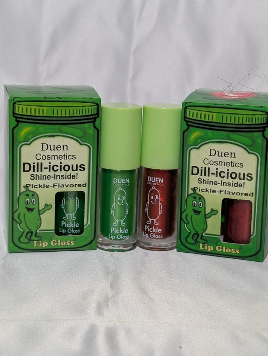 Dill Pickle and Spicy pickle lip Duo