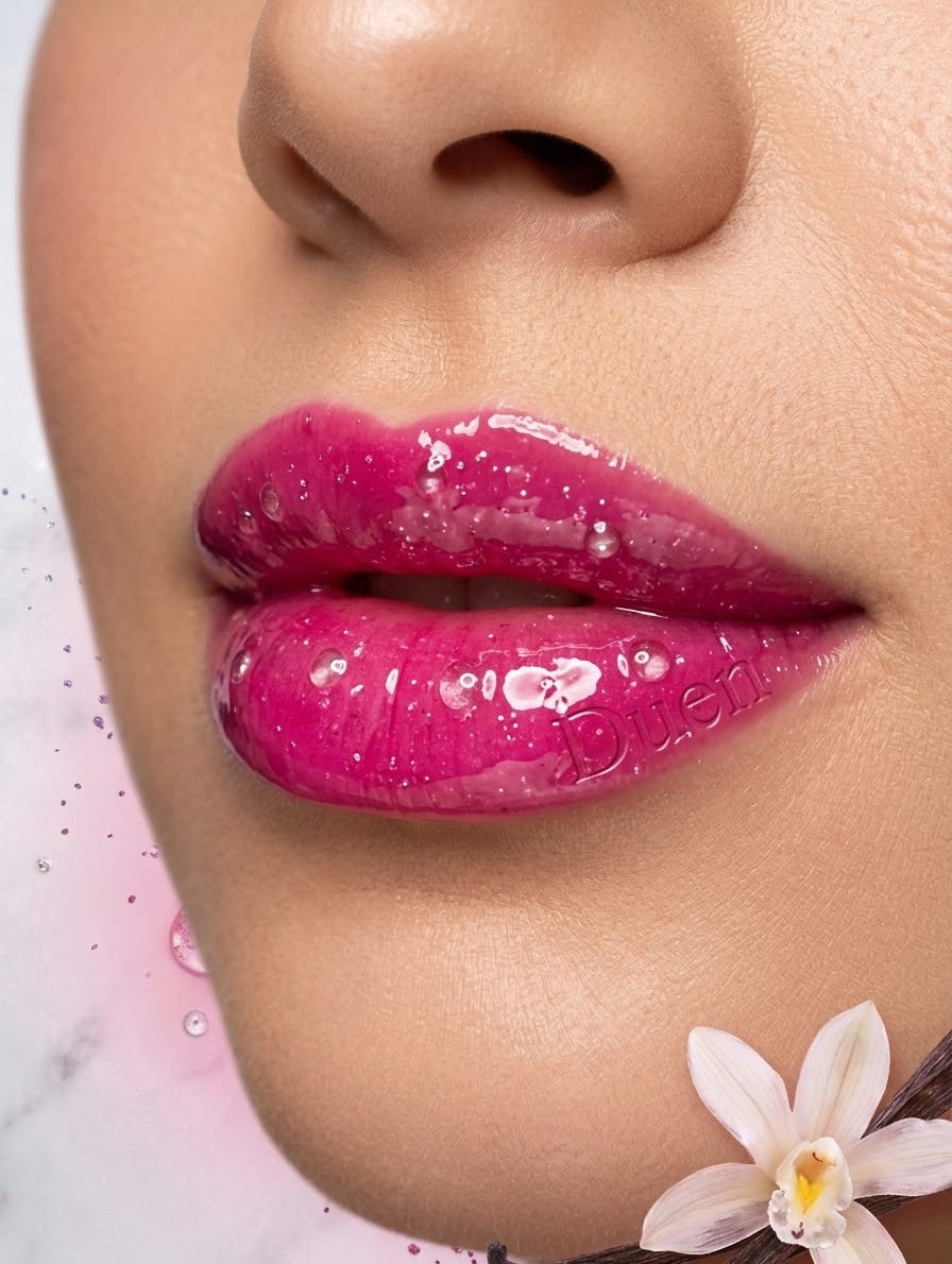 Color changing  lipgloss stain +keychain