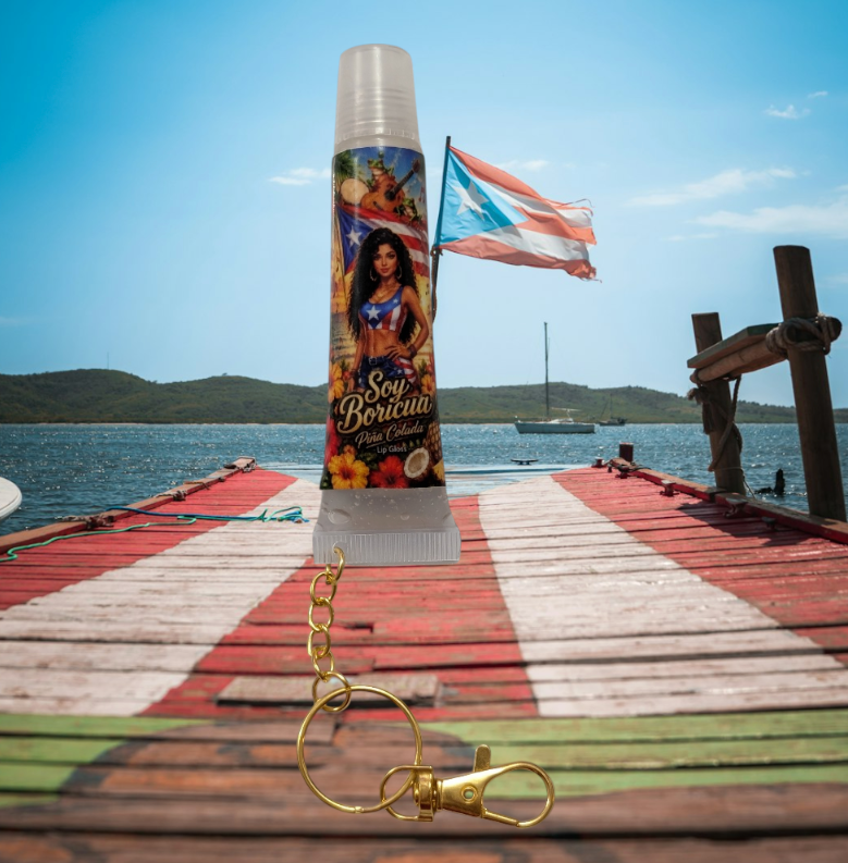 Soy Boricua 🇵🇷 Pina colada Lipgloss