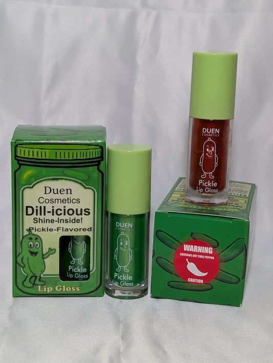 Dill Pickle and Spicy pickle lip Duo