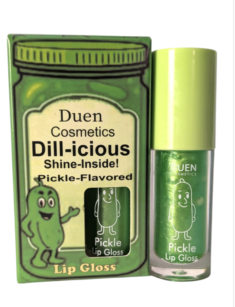  pickle-flavored lip gloss  