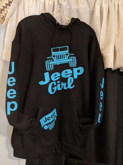 Jeep Girl hoodies