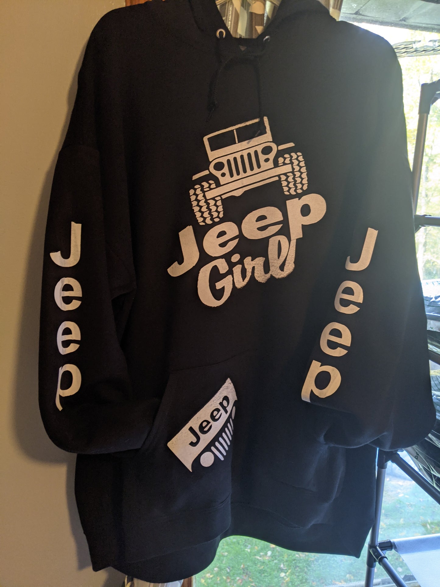Jeep Girl hoodies
