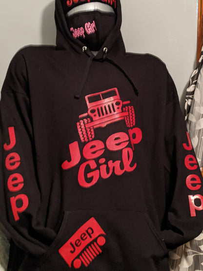 Jeep Girl hoodies