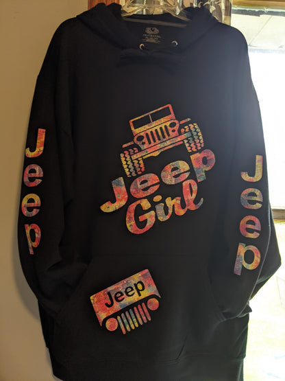 Jeep Girl hoodies