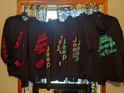 Jeep Girl hoodies